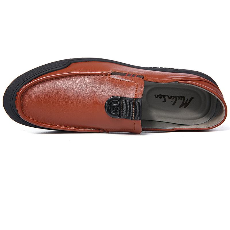 Mænd Pure Color Casual Soft Driving Walking Loafers