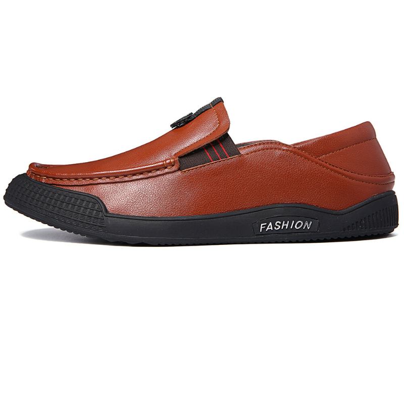 Mænd Pure Color Casual Soft Driving Walking Loafers