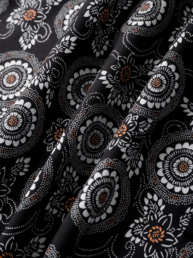 Mænd Allover Paisley Print Graceful Leisure Alle Matchede Skjorter