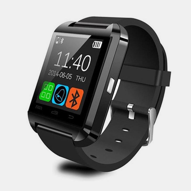 3 Farver Akryl Silikone Sports Multifunktionel Smart Bluetooth Ur Bærbart Digital Watch