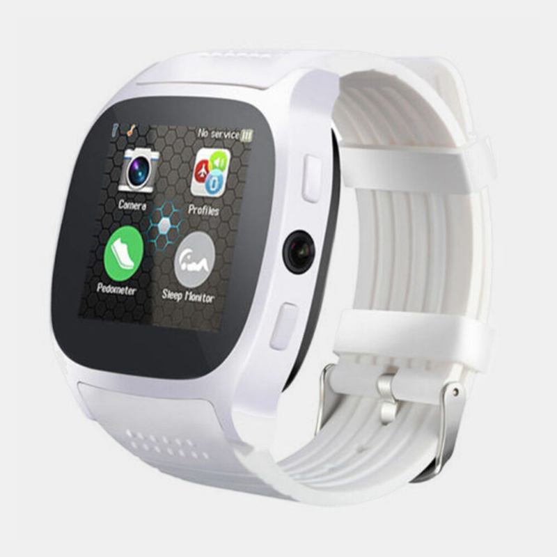 3 Farver Ips Silikone Herre Casual Sports Multifunktionelt Smart Wearable Watch Digital Watch