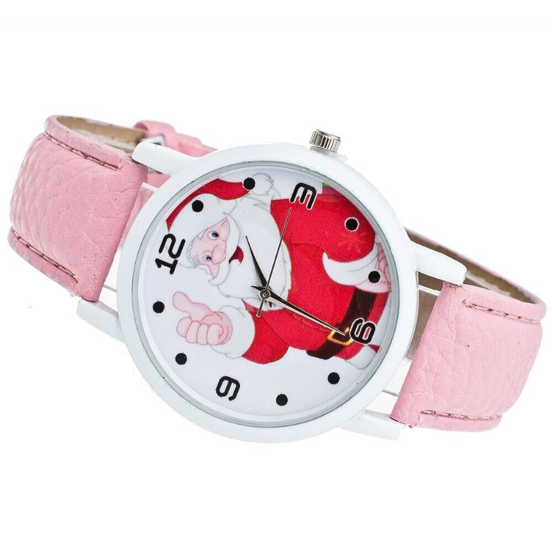 Cartoon Santa Thumbs Up Cute Fahsion Kid Watch Quartz Watch