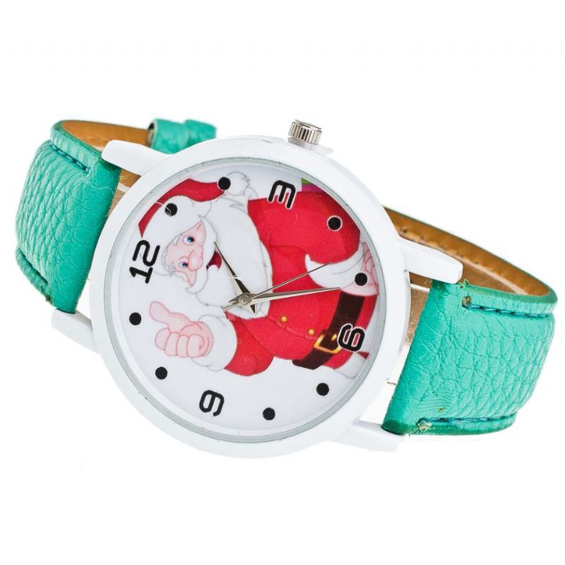 Cartoon Santa Thumbs Up Cute Fahsion Kid Watch Quartz Watch