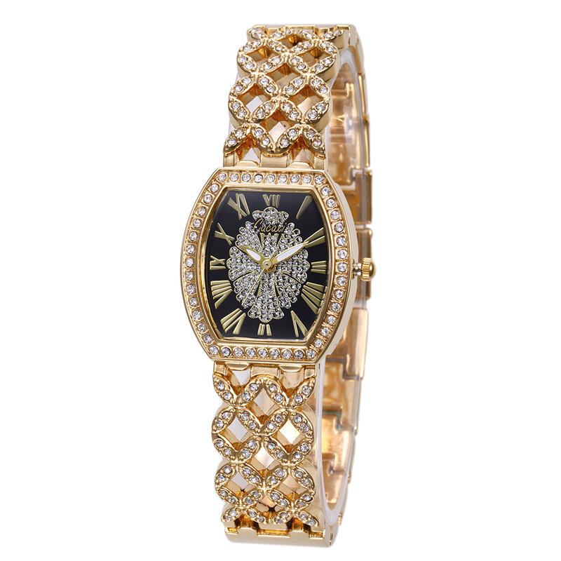 Mode Light Luxury Hollow Diamond Kvartsur